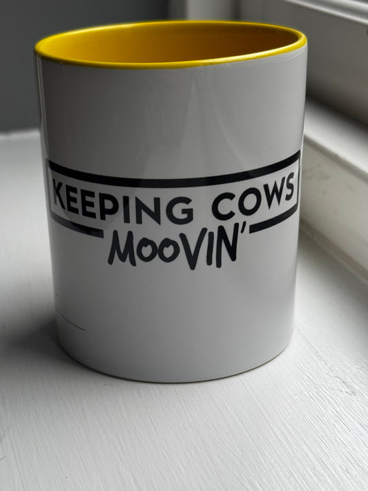 Keeping cows Moovin mug